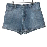 ヴィトン 22AW コットン ショートパンツ 36 レディース ブルー RW222W