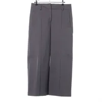 エルメス マルジェラ期 ウール×シルク スラックス レディース グレー