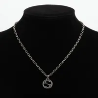 グッチ インターロッキングG アラベスク ネックレス 925 17.4g