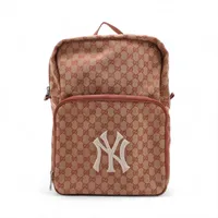 GUCCI ニューヨークヤンキースバック（美品） グッチ×ニューヨークヤンキース｜中古ブランド品・ブランド古着通販