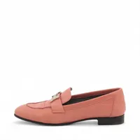 エルメス パリ レザー ローファー 36 レディース ピンク 172108Z