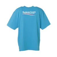 バレンシアガ キャンペーンロゴ 22年 コットン Tシャツ M メンズ