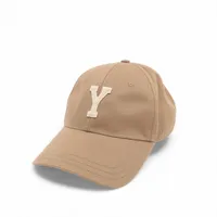 サンローラン パリ×ニューエラ YSLロゴ キャップ コットン アイボリー