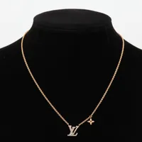 ヴィトン M00596 コリエLVアイコニック LE3235 ネックレス GP×ライン