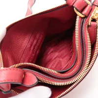 プラダ ヴィッテロフェニックス レザー ショルダーバッグ レッド