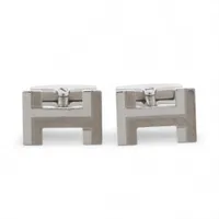 ベルルッティ カリグラフィ カフス GP シルバー A2736608｜中古