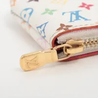 ヴィトン LV×TM マルチカラー ポシェットクレ - ブロン コインケース