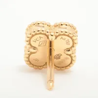 ヴァンクリーフ&アーペル スウィートアルハンブラ オニキス ピアス 750