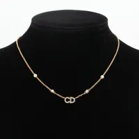 ディオール Clair D Lune クレール ディー リュヌ ネックレス GP