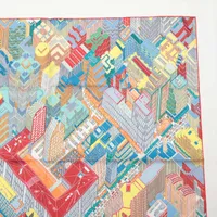 エルメス カレ90 PANTIN CITY パンタンシティ スカーフ シルク マルチ