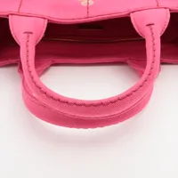 プラダ カナパ キャンバス 2WAYハンドバッグ ピンク 1BG439 DP021686