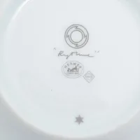 エルメス リズム カップ&ソーサー 陶器 グリーン 2客セット 底印