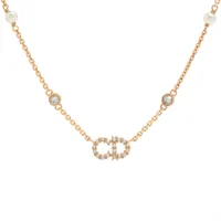 ディオール Clair D Lune クレール ディー リュヌ ネックレス GP