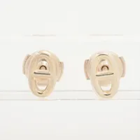 エルメス ピアス(両耳用) 925 8.9g シルバー クレオール ミニ クル