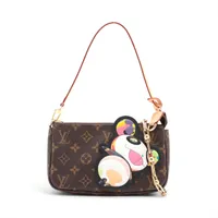 ヴィトン×村上隆 LV×TM マルチカラー ポルトモネロザリ M13399 PVC