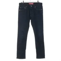 クロムハーツ×リーバイス デニムパンツ コットン サイズ34 ブルー 501