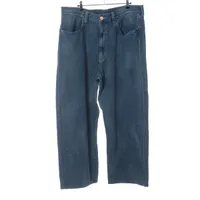 ロエベ アナグラム コットン デニムパンツ 44 メンズ ブルー
