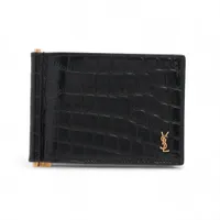 イヴサンローラン YSLロゴ カフス GP×メタル ゴールド×シルバー