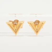 美品☆ルイヴィトン ピアス ブックルドレイユ プティルイ M00390 ゴールド ヴィトン M00390 ブックルドレイユ プティ ルイ LE2282 ピアス(両耳用