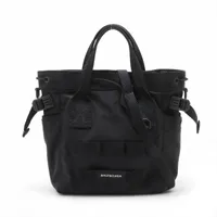 バレンシアガ クロックス ラバー トートバッグ ブラック A3028116