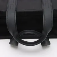 エルメス アカプルコ MM ナイロン レザー ブラック シルバー｜エルメス
