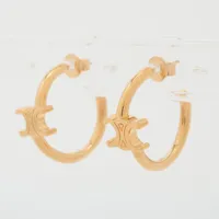 セリーヌ トリオンフ マルチフープ ピアス(両耳用) GP ゴールド