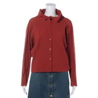 シャネル ココマーク 16K シルク×ポリエステル シャツ 36 レディース