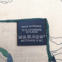 エルメス カレH 100 RONDS DE MARCHE 輪の行進 スカーフ カシミヤ