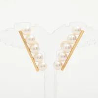 アーカー ティアチェーン ダイヤ ピアス K18(YG) 0.5g A1678294｜中古