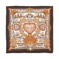 エルメス カレ90 PARURES DES MAHARAJAS マハラジャの装身具 スカーフ