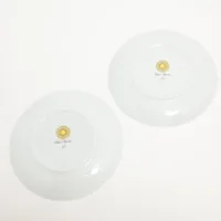 エルメス ソレイユドゥエルメス ペアプレート 陶器 イエロー デザート