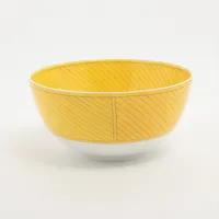 エルメス ソレイユドゥエルメス ボウル 陶器 イエロー 底印