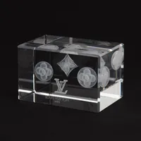 ヴィトン ダイス サイコロ プラスチック クリア A3701505｜中古