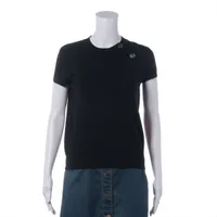 u select様　ご予約品　完売　エルメス　グレー半袖ニット　カシミヤ100% エルメス ニット/セーター｜中古ブランド品・ブランド古着通販｜ALLU