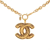 CHANEL - ★美品★CHANEL　シャネル　02S　カットソー　クルーネック　ココマーク シャネル ココマーク 02S ネックレス GP ゴールド ヨット A3422722