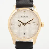 グッチ チェンジベルト 1800L GP QZ 白文字盤 A2041079｜中古ブランド