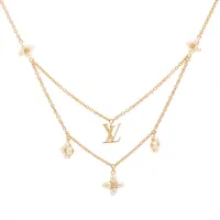 ヴィトン M02874 LVブリーズ ヘアクリップ GP ゴールド A3687433｜中古