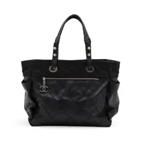 ❣️美品❣️CHANEL パリビアリッツGM コーティングキャンバス トート