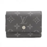 【本物保証】 箱・布袋付 新品同様 ルイヴィトン LOUIS VUITTON モノグラム エクリプス ヴィクターウォレット コンパクトウォレット M12598 ヴィトン モノグラムエクリプス ヴィクターウォレット M12598 ブラック