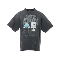 セントマイケル×ディズニー 23AW コットン Tシャツ L ホワイト MAD