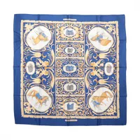 エルメス カレ90 LESPIVOINES 芍薬 スカーフ シルク ピンク A2989580