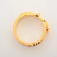 エルメス サンチュール スカーフリング GP ゴールド WZ726007｜中古