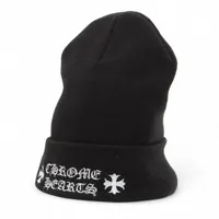 クロムハーツ ホースシュー キャップ コットン ブラック ONE SIZE
