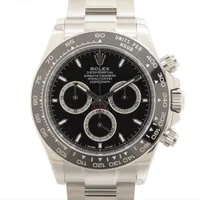 ロレックス コスモグラフデイトナ 126500LN SS SS AT ブラック文字盤