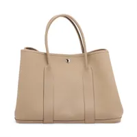 エルメス ガーデンパーティ36 PM カントリー トレンチ シルバー金具 C:2018年