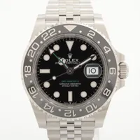 ロレックス GMTマスターⅡ 126710GRNR SS SS AT ブラック文字盤 ジュビリーブレスレット あまりごま3