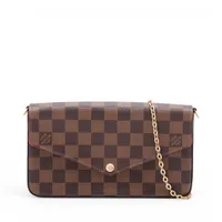 ヴィトン ダミエ ポシェット フェリシー N40492 ブラウン