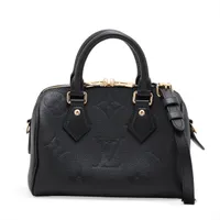 ヴィトン モノグラム アンプラント スピーディ バンドリエール20 M58953 ブラック RFID反応あり