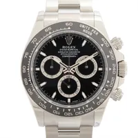 ロレックス コスモグラフデイトナ 126500LN SS SS AT ブラック文字盤