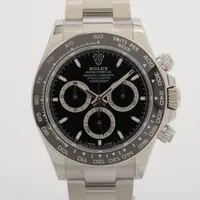 ロレックス コスモグラフデイトナ 126500LN SS SS AT ブラック文字盤